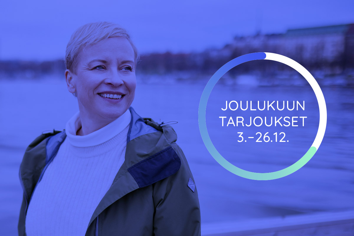 Joulukuun tarjoukset 3.—26.12.2021