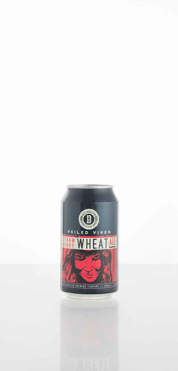 Declaration Brewing Company Veiled Vixen Strawberry Wheat