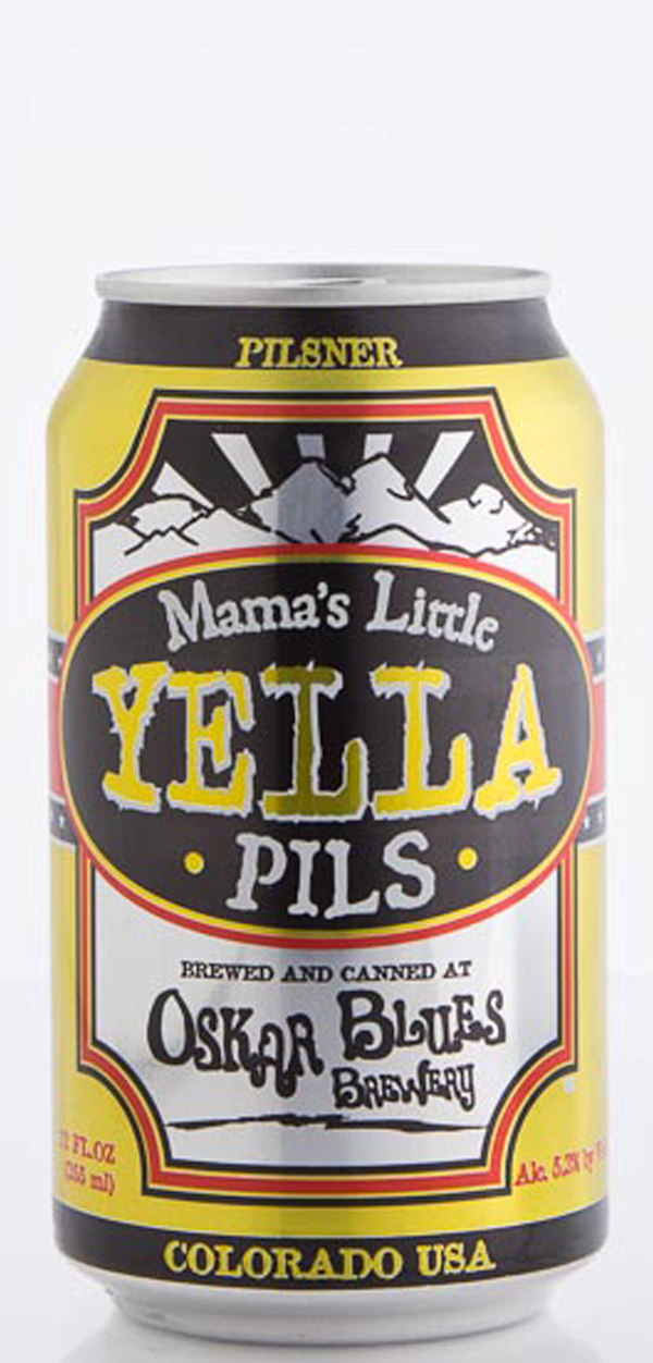 Oskar Blues Brewery Mama’s Little Yella Pils