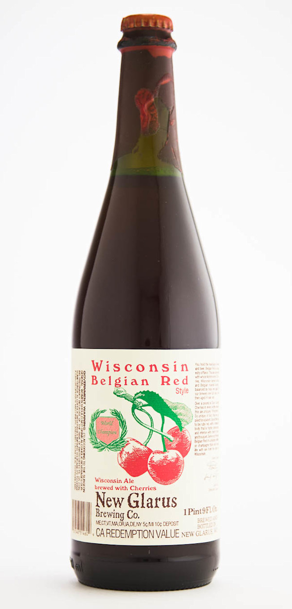 New Glarus Brewing Company Wisconsin Belgian Red