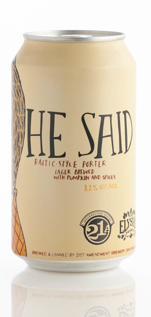 21st Amendment Brewery He Said Baltic Porter