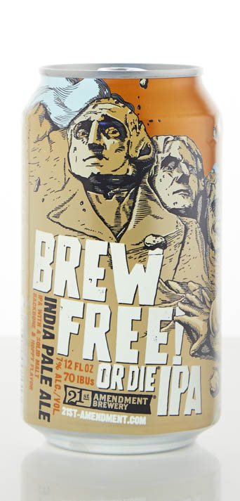 21st Amendment Brewery Brew Free! Or Die IPA