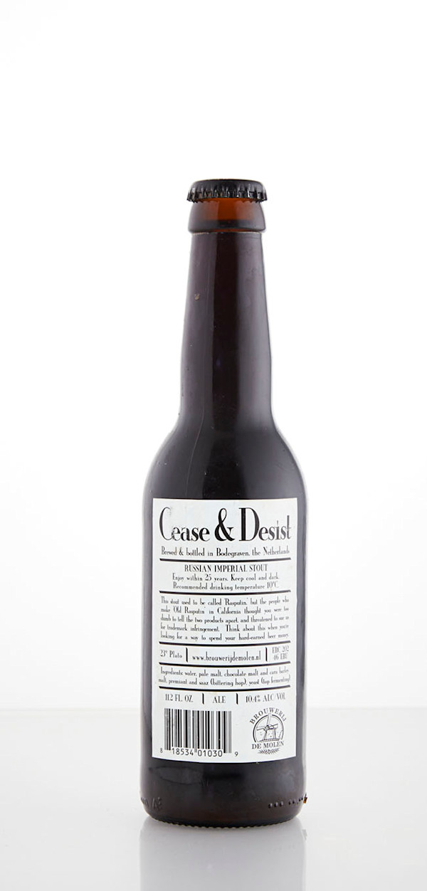Brouwerij De Molen Cease & Desist