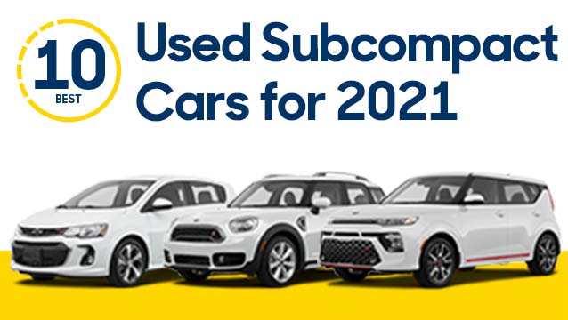 Best Used Subcompact Cars Ranked: Abstract | CarMax