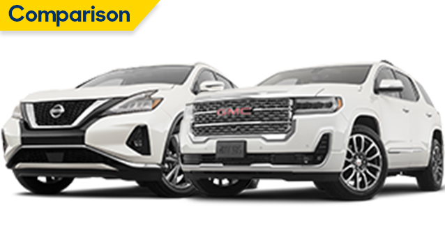 Nissan Murano vs. GMC Acadia | CarMax