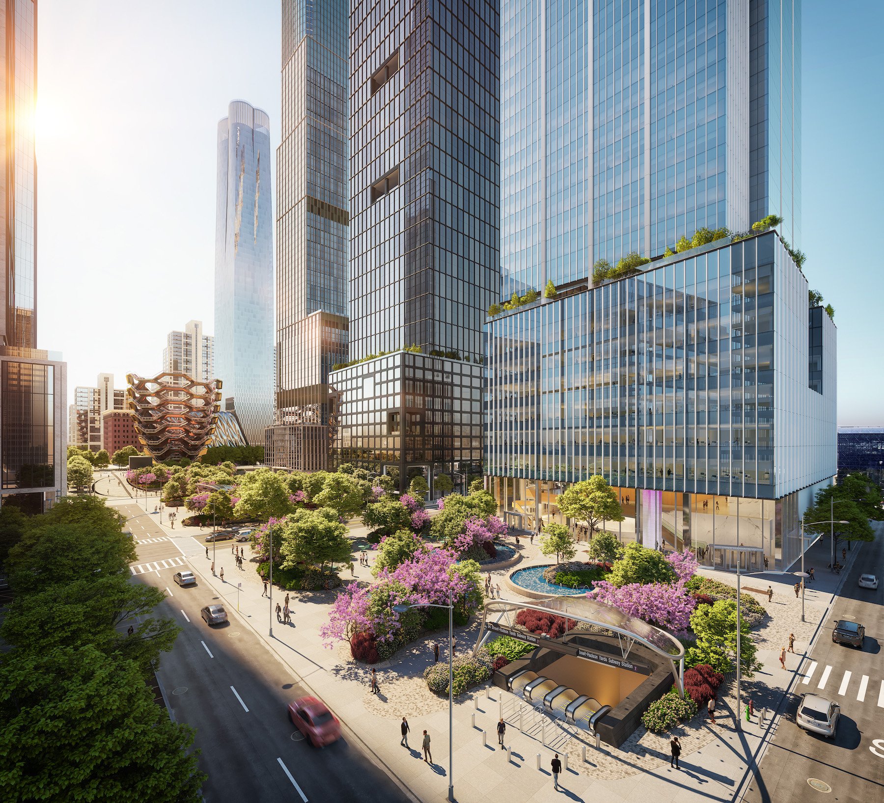 Crain's 1/17/20 Developer reveals new look for Hudson Yards district office tower