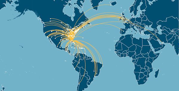 MCO Route Map
