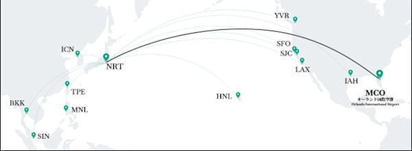 zipair-route-map