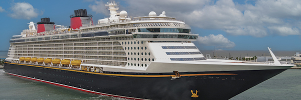 Disney Cruise Ship at Port Canaveral