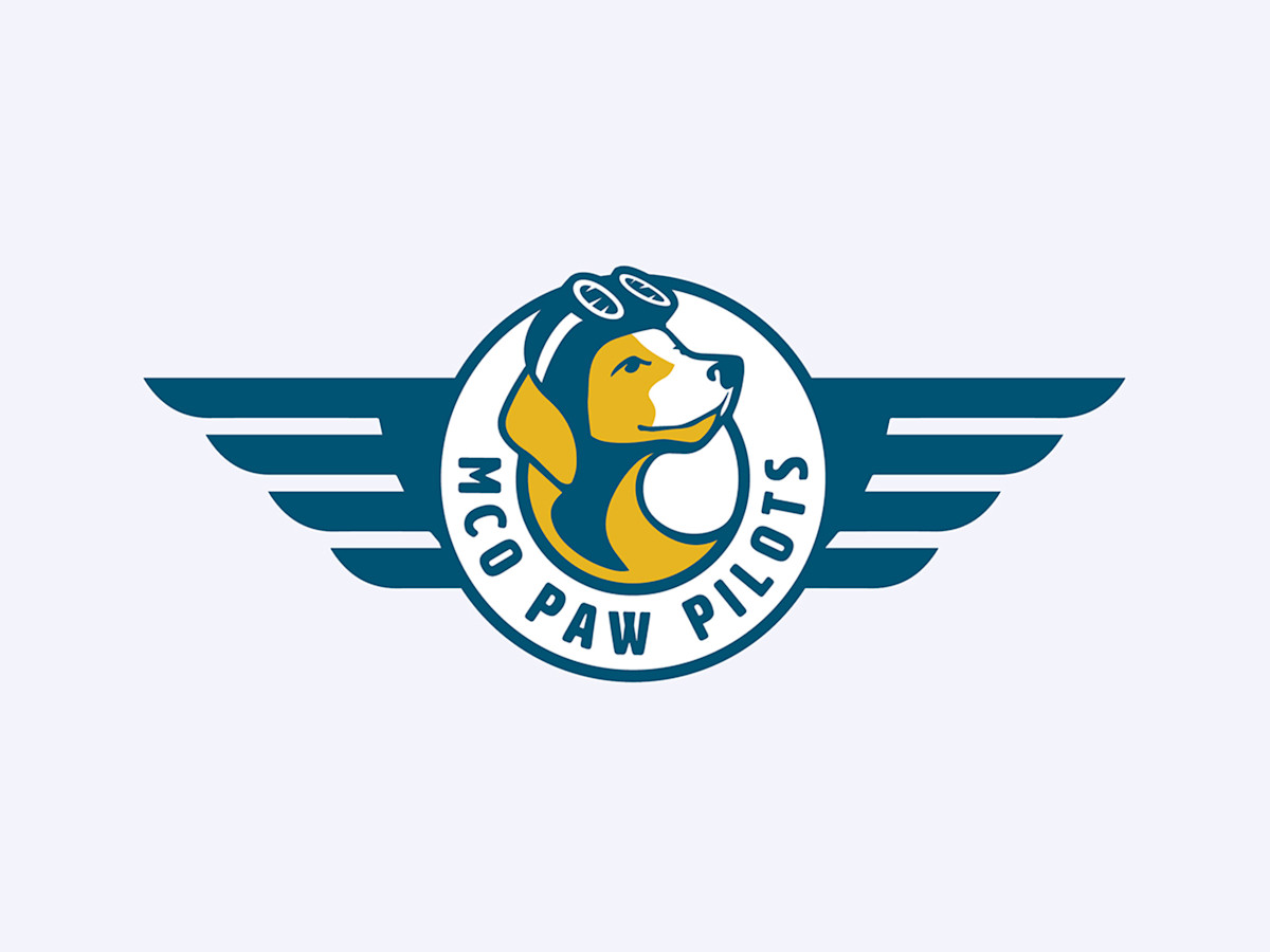 MCO Paw Pilots logo.