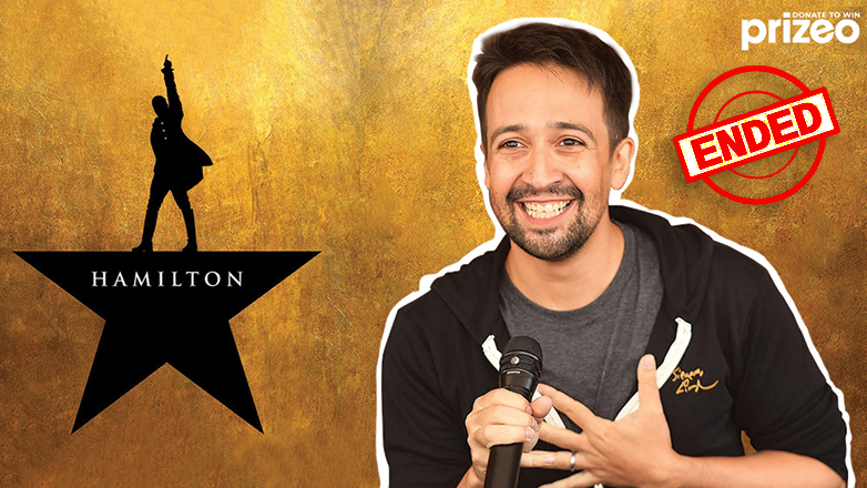 --SWEEPSTAKES ENDED-- Be the first to welcome back HAMILTON when it reopens at any theater! Plus, win a private Zoom with Lin-Manuel Miranda and $3000 from American Express