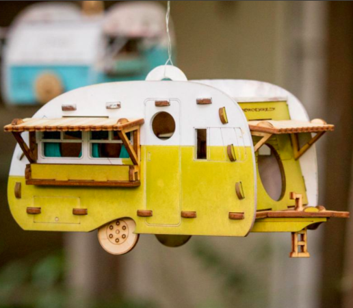 Paintable Camper Bird House