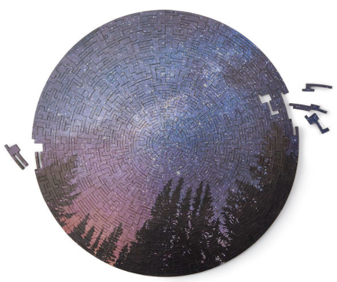 Night Sky Wooden Puzzle 