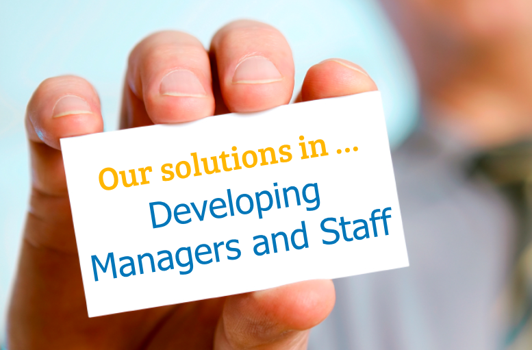 Solutions Developing Managers and Staff