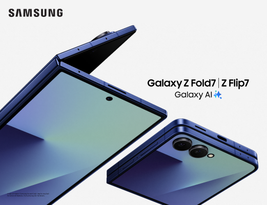 Få de nye Samsung Galaxy Z Fold7 og Flip7 hos YouSee