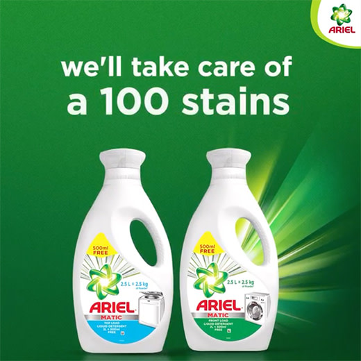 we'll take care of a 100 stains