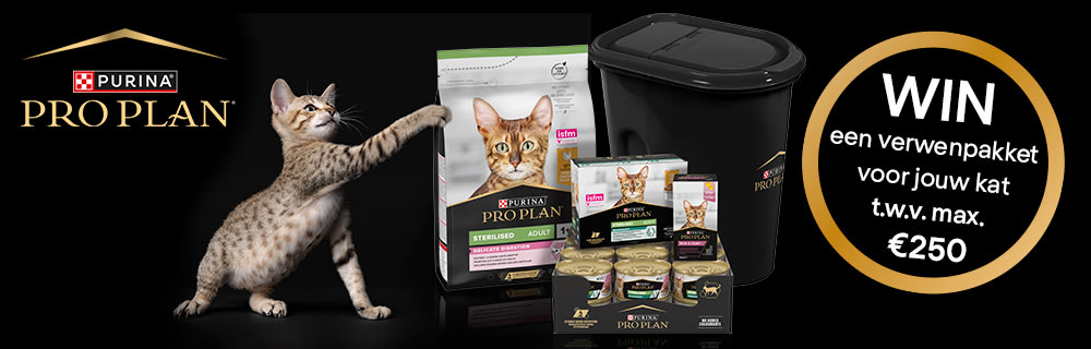 Win een verwenpakket voor jouw kat!