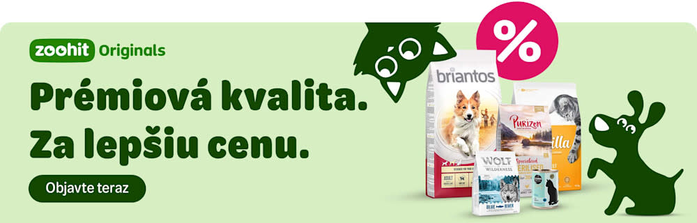 Prémiová kvalita. Za lepšiu cenu. zoohit Originals