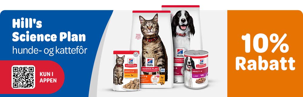 -10% på Hill's Science plan
