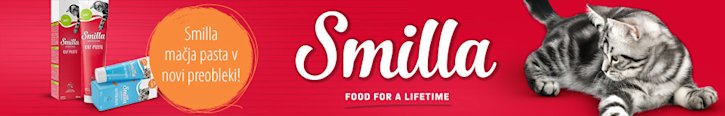 Smilla mačje paste v novi preobleki - preizkusite sedaj! Smilla mačje paste v novi preobleki - preizkusite sedaj!