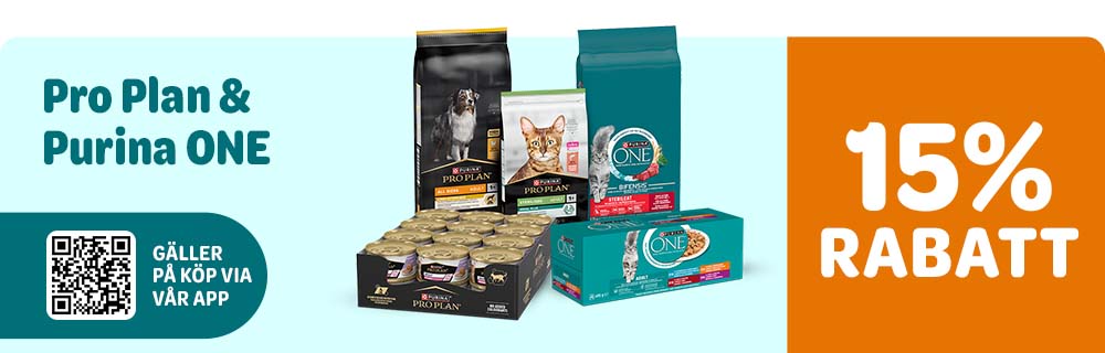 15% pÄ Purina Pro Plan & Purina ONE