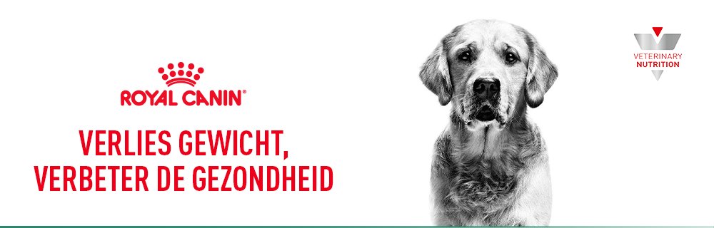 Royal Canin veterinaire gewichtsbeheersing voor honden