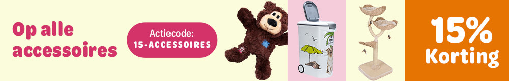 15% korting accessoires