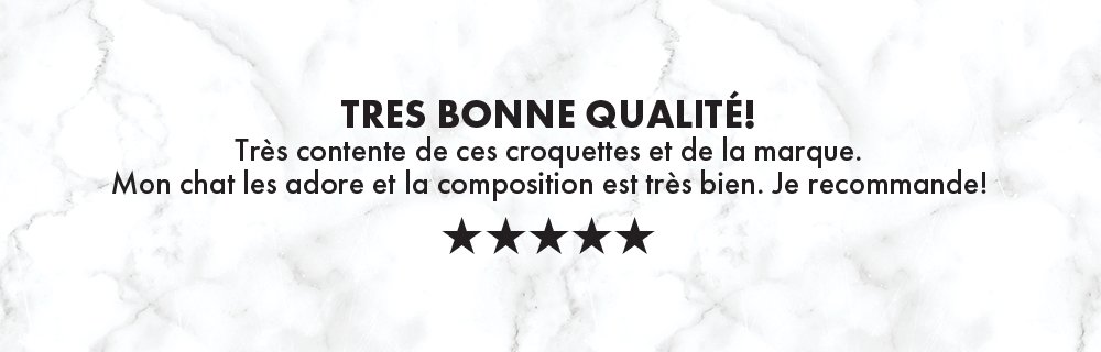 Nutro : satisfaction client