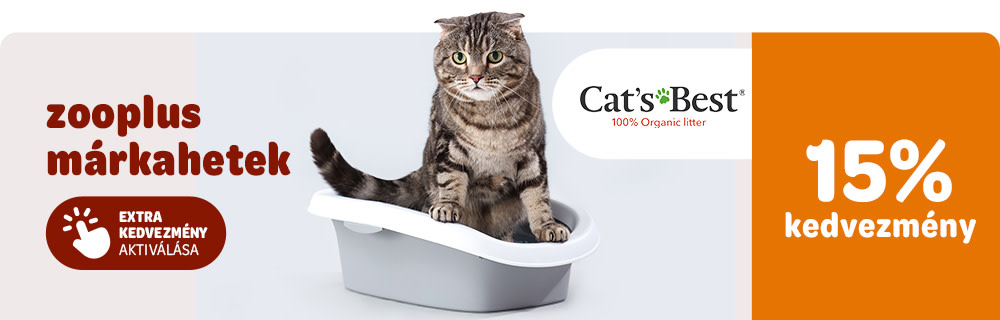 zooplus márkahetek - Cat's Best macskaalmok kedvezményes áron