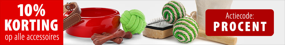 10% korting op alle accessoires