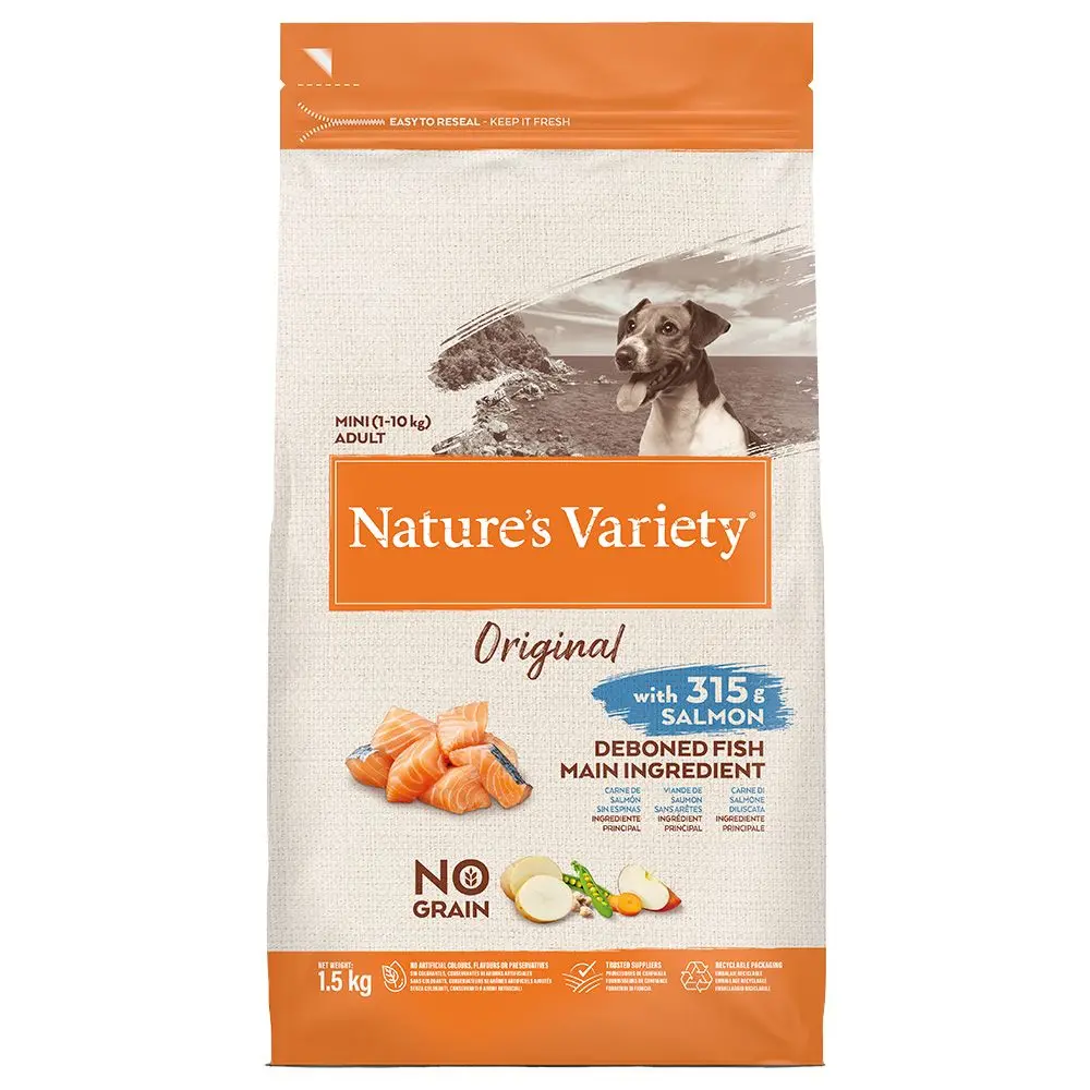 Nature's Variety Original No Grain Medium Adult salmon Nature's Variety Original No Grain Medium Adult salmon