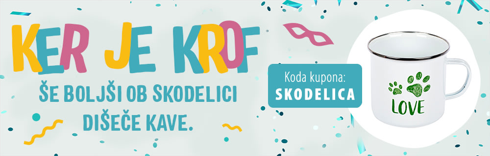 Ljubka zoohit skodelica gratis za vas!