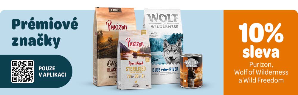 10% sleva na Purizon, Wild Freedom a Wolf of Wilderness