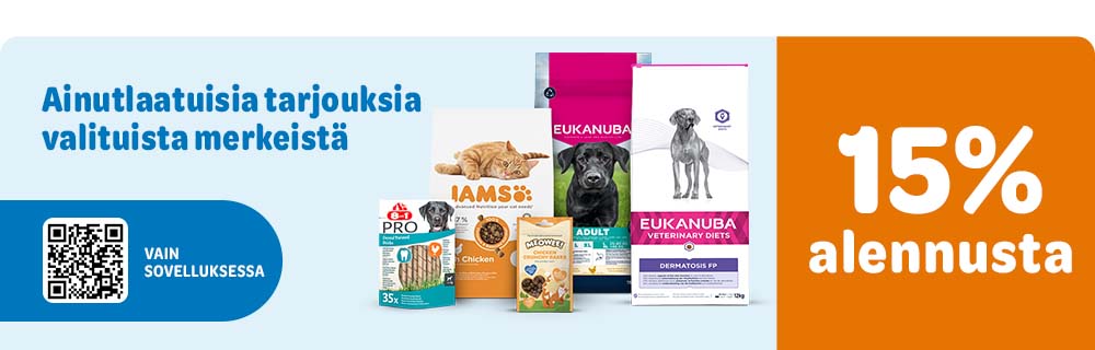 Ainutlaatuisia tarjouksia valituista merkeistä. 15% alennusta. Vain sovelluksessa.