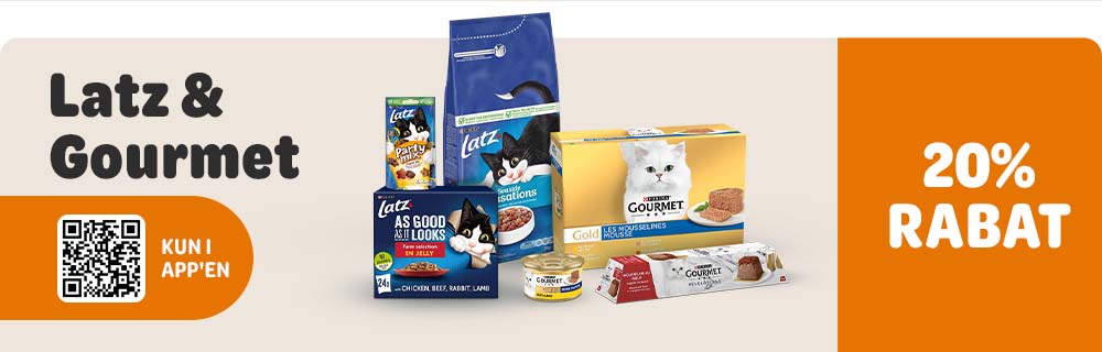 Spar 20% på Gourmet & Latz