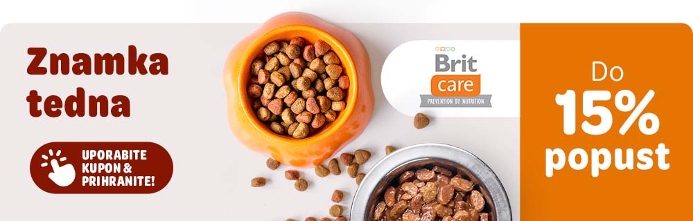 Znamka tedna - Brit care. Do 15% popust. Uporabite kupon in prihranite.