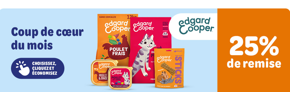 Jusqu'à 25% de remise sur la marque Edgard & Cooper