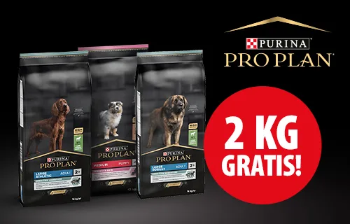 Pro Plan : 2 kg gratis!