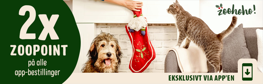 2x zooPoint på alle app-bestillinger!