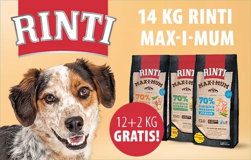 Rinti MAX-I-MUM 12+2 kg gratis!