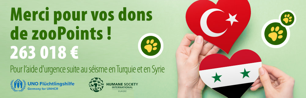 Merci pour vos dons !