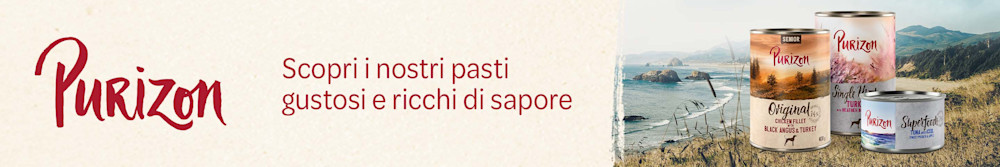 Scopri i prodotti Purizon per cani!