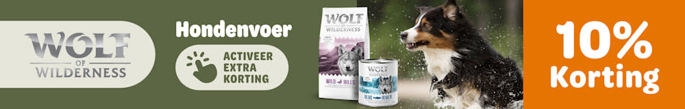 Wolf of Wilderness 10% korting