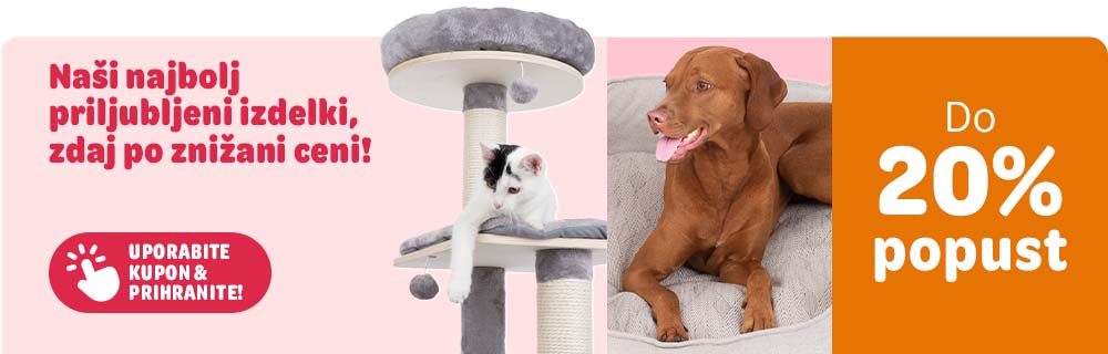 Naši najbolj priljubljeni izdelki zdaj po znižani ceni! Do 20% popust. Uporabite kupon in prihranite.