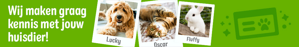 We maken graag kennis met jouw huisdier!