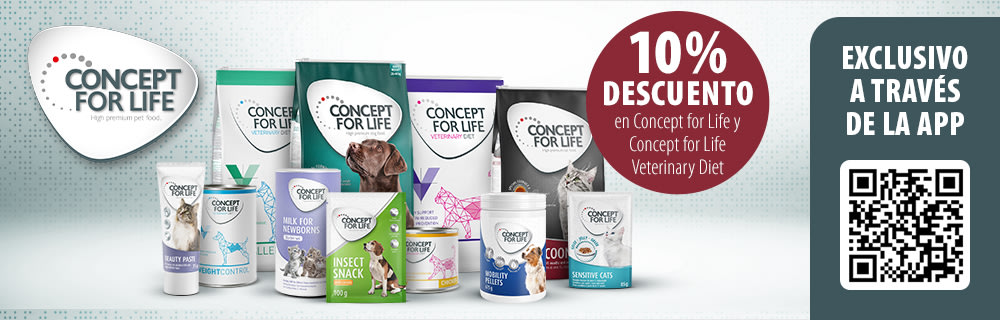 10 % de descuento en Concept for Life a través de la App