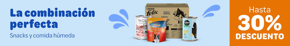 Hidratación diaria: ¡hasta un 20 % de descuento en comida y accesorios para perros y gatos