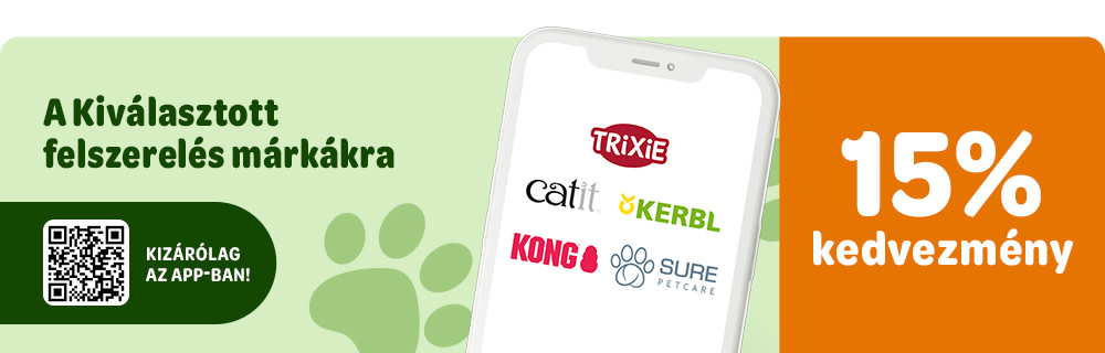15% kedvezmény a kiválasztott felszerelés márkákra