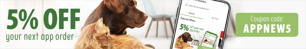 5% Off Everything in the zooplus App