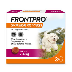 Frontpro pastillas antiparasitarias para perros